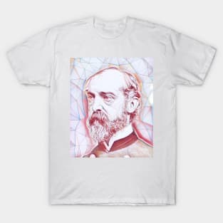 George Meade Portrait | George Meade Artwork | Line Art 5 T-Shirt